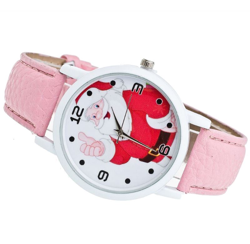 Tegnefilm Julemand Tommelfingeren Op Cute Fahsion Kid Watch Quartz Watch