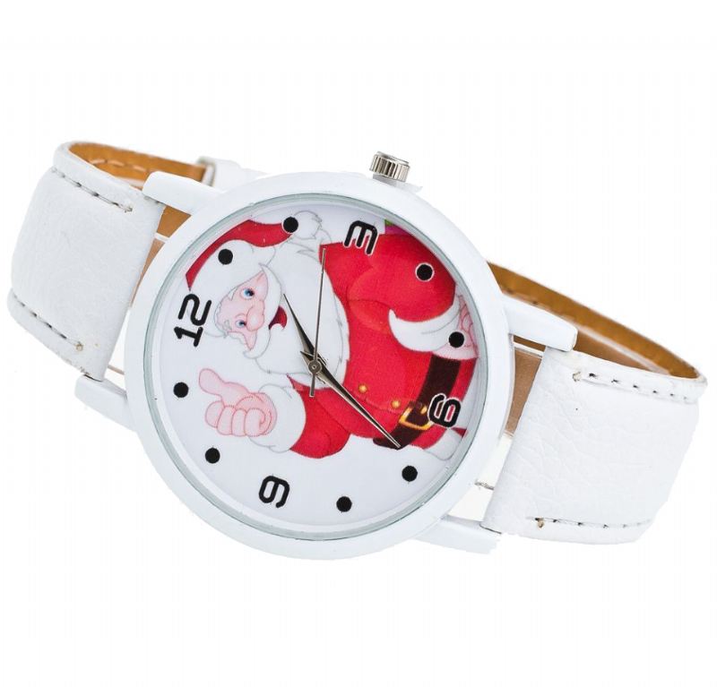 Tegnefilm Julemand Tommelfingeren Op Cute Fahsion Kid Watch Quartz Watch