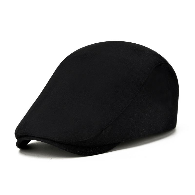 Bomuld Solid Color Light Body Forward Cap Udendørs Solsejl Baret