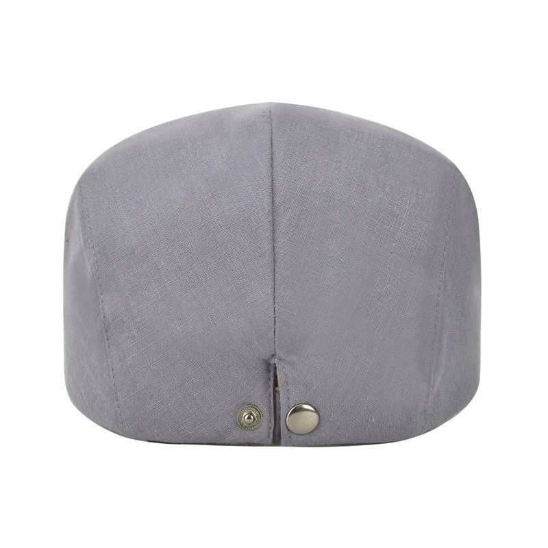 Bomuld Solid Color Light Body Forward Cap Udendørs Solsejl Baret