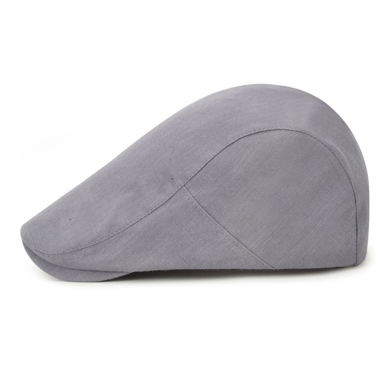 Bomuld Solid Color Light Body Forward Cap Udendørs Solsejl Baret