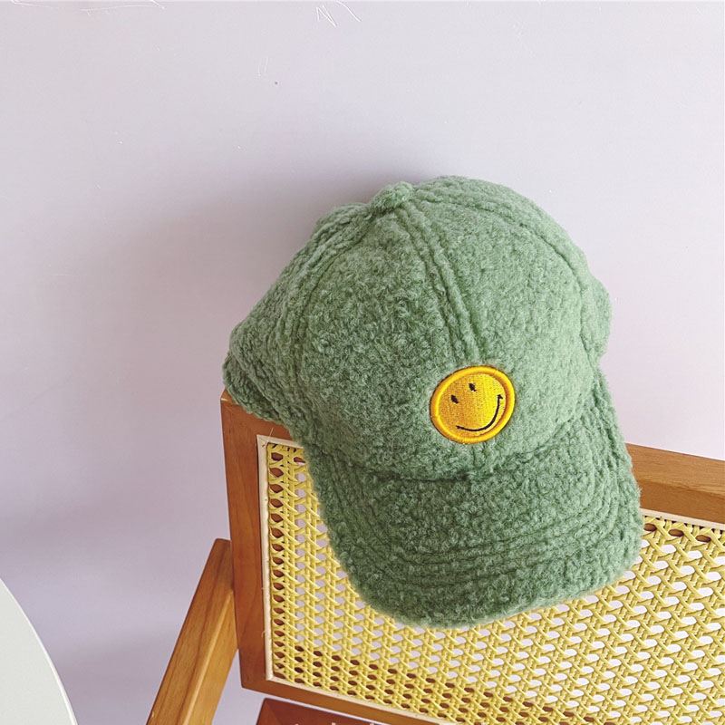 Børne Lammeuld Varm Baseball Hat