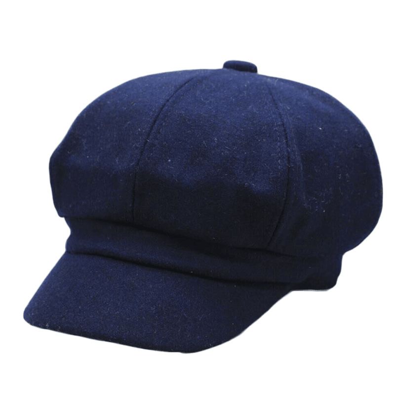 British Woolen Student Rund Face Octagonal Hat