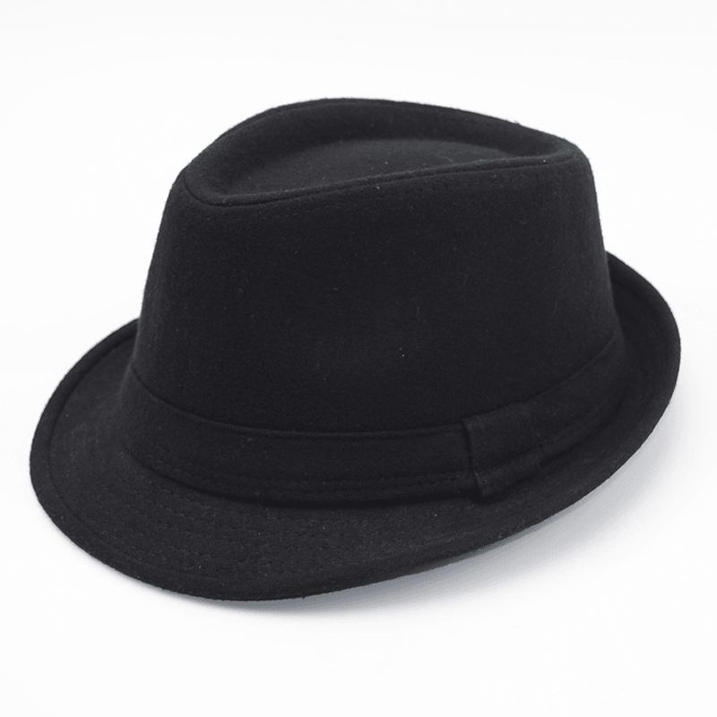 Britisk Mode Mænd Ulden Top Hat