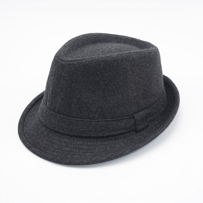 Britisk Mode Mænd Ulden Top Hat