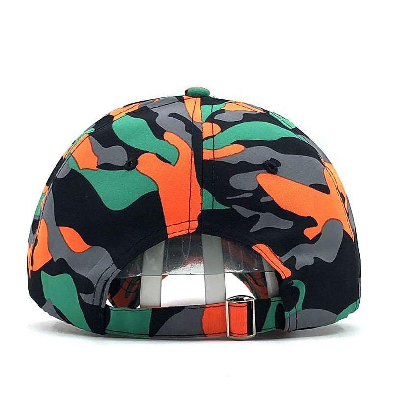 Camouflage Baseballkasket Kvinde Street Trend Hip Hop