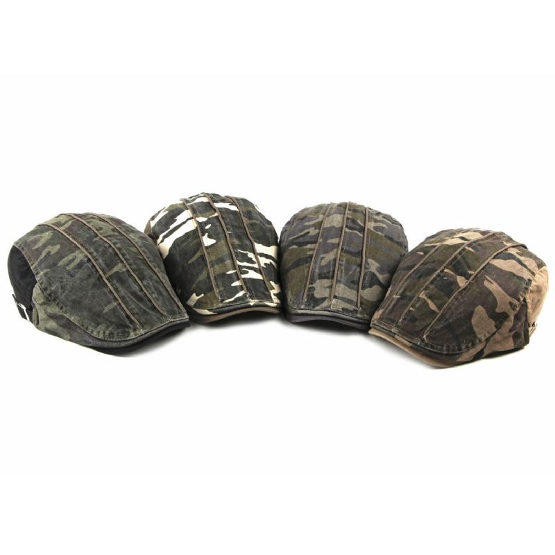 Camouflage Baskerhat Herre Wash Cap