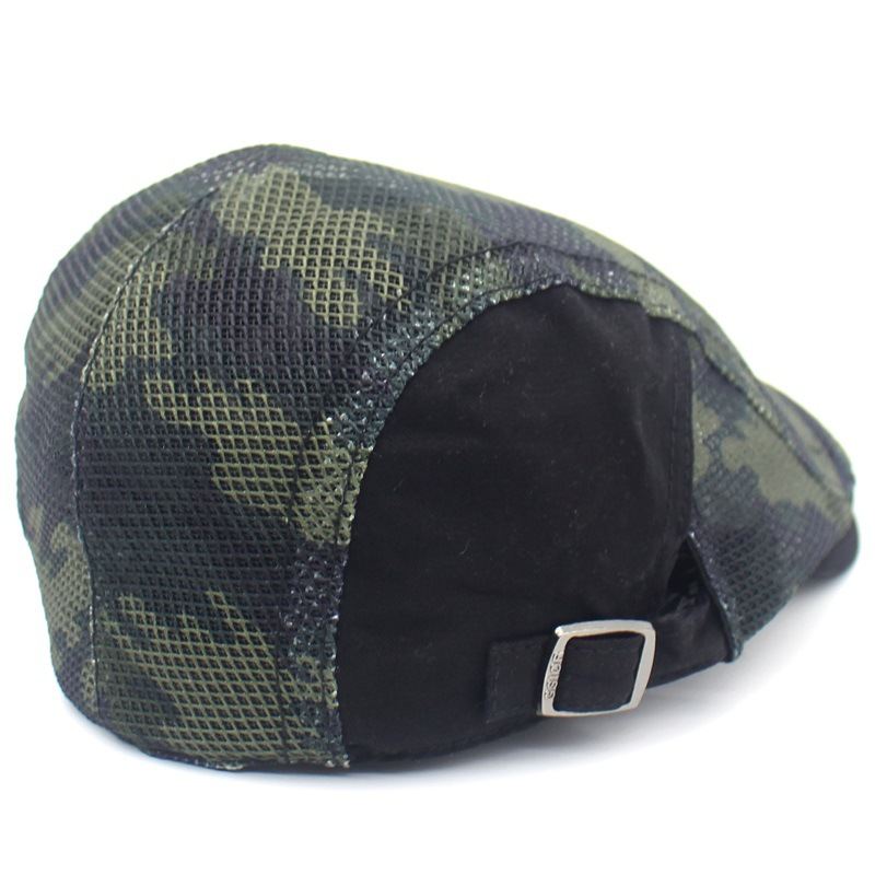 Camouflage Mesh Cloth Baret Mænd Og Kvinder Casual