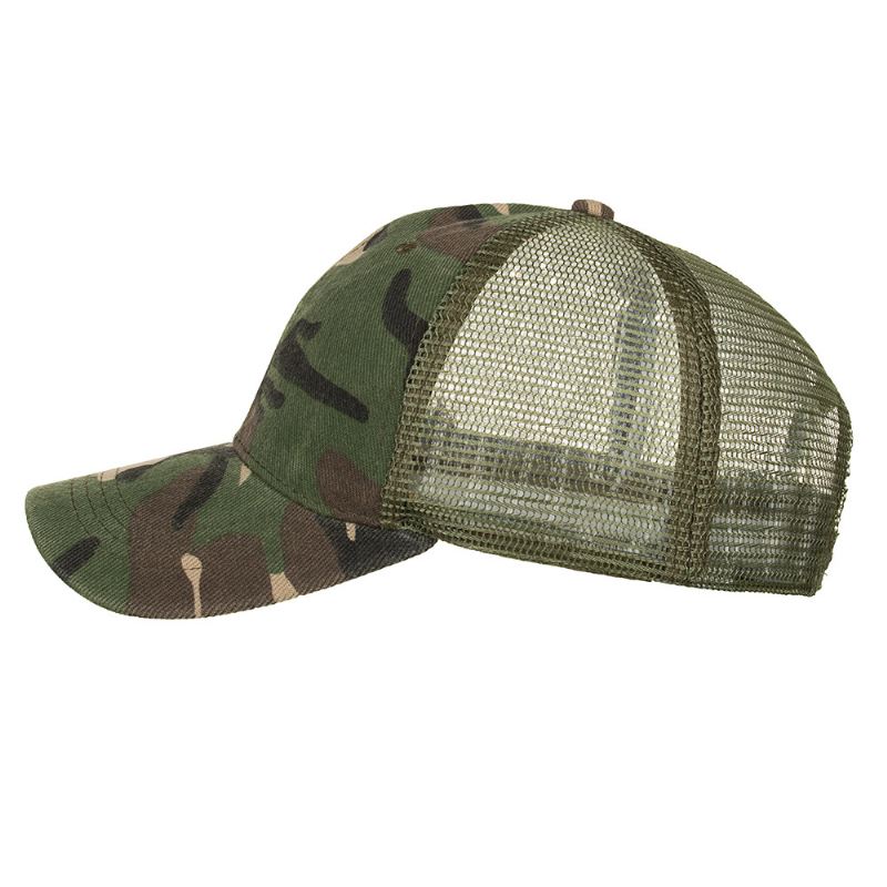 Camouflage Mesh Kasket Baseball Kasket