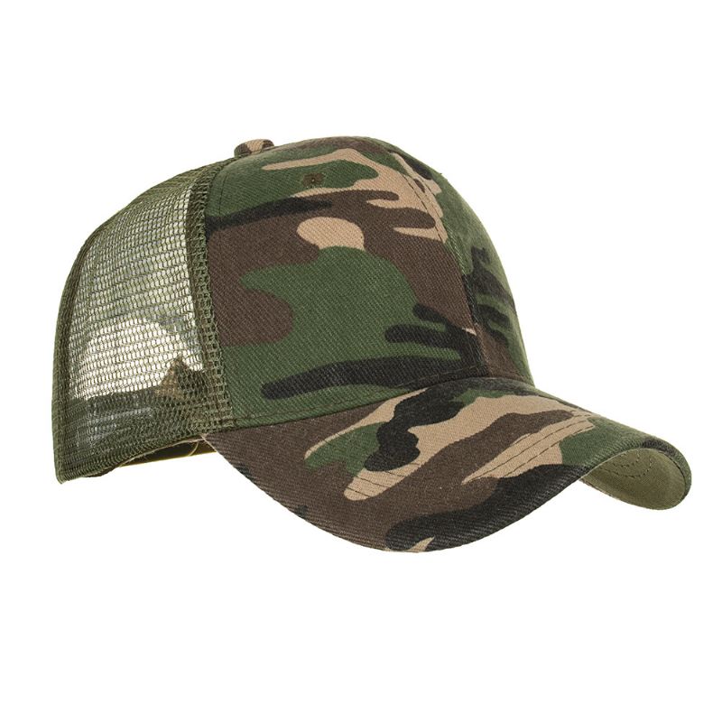 Camouflage Mesh Kasket Baseball Kasket