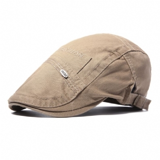 Casual Herre Litterær Maler Baret Hat Newsboy Cap