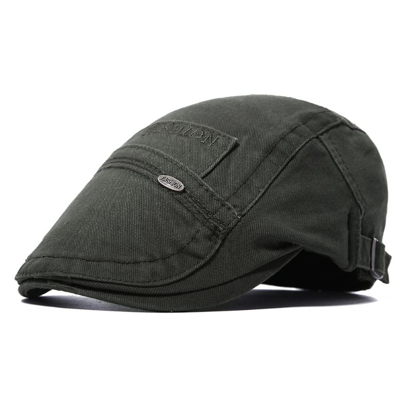 Casual Herre Litterær Maler Baret Hat Newsboy Cap