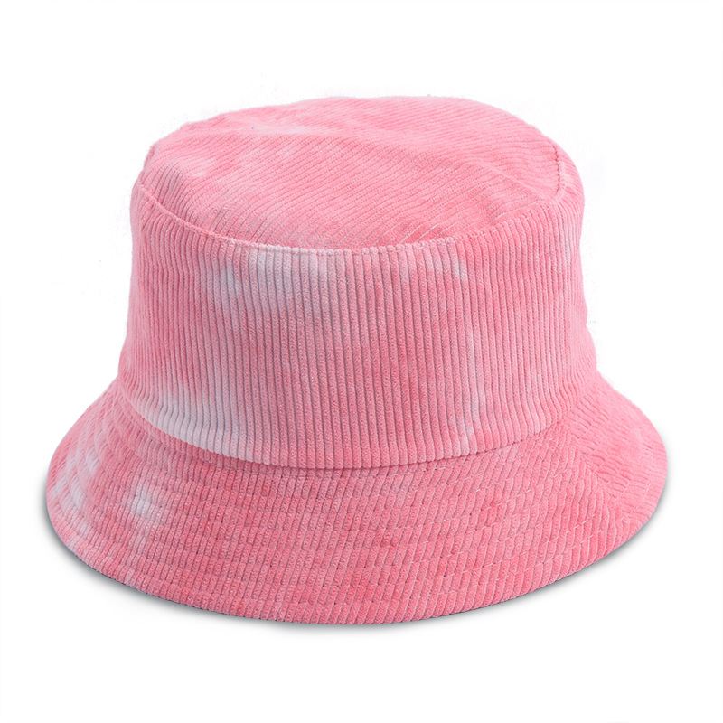 Corduroy Tie Dye Fisherman Hat