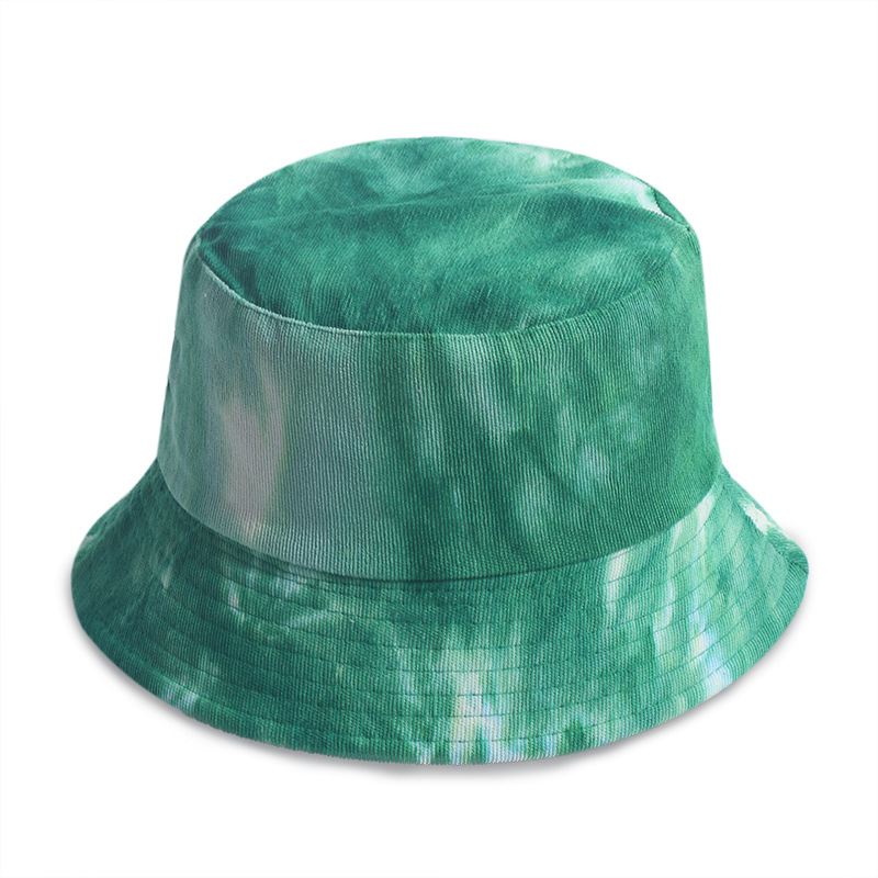 Corduroy Tie Dye Fisherman Hat