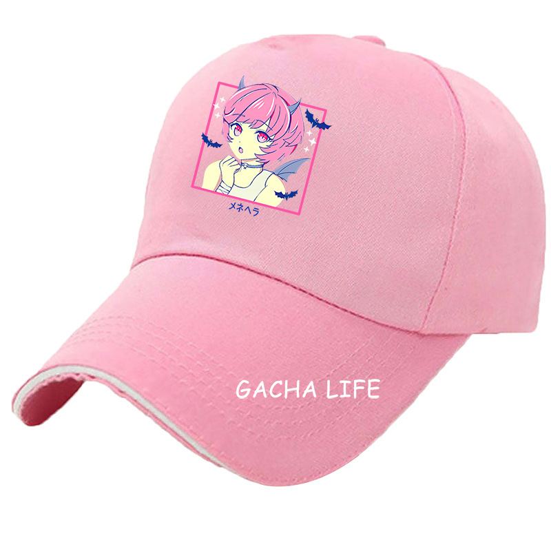 Ensfarvet Hat Gacha Life Baseballkasket