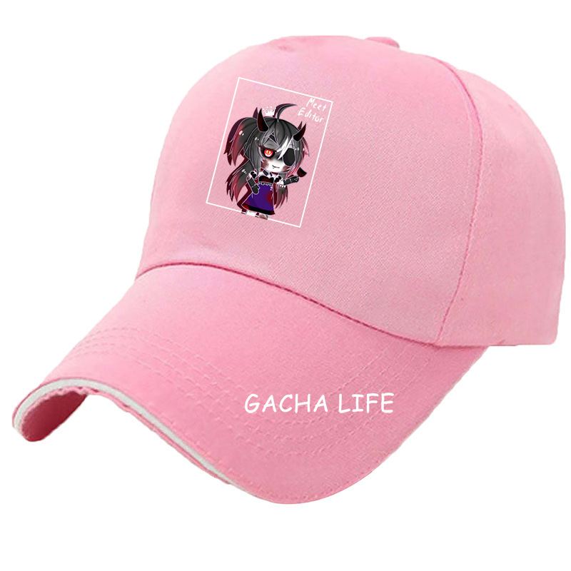 Ensfarvet Hat Gacha Life Baseballkasket