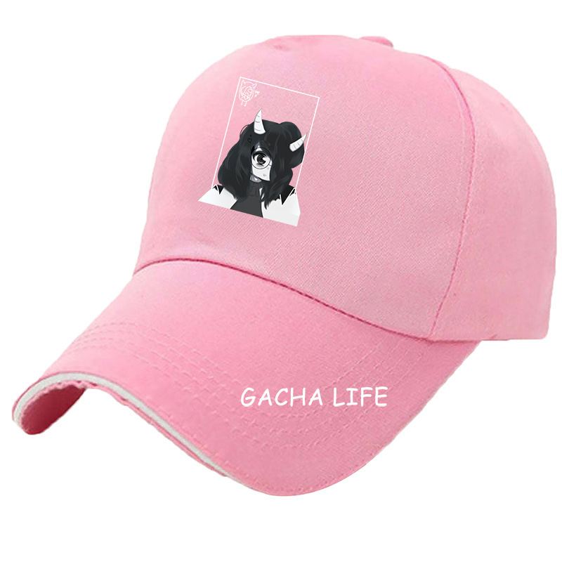 Ensfarvet Hat Gacha Life Baseballkasket