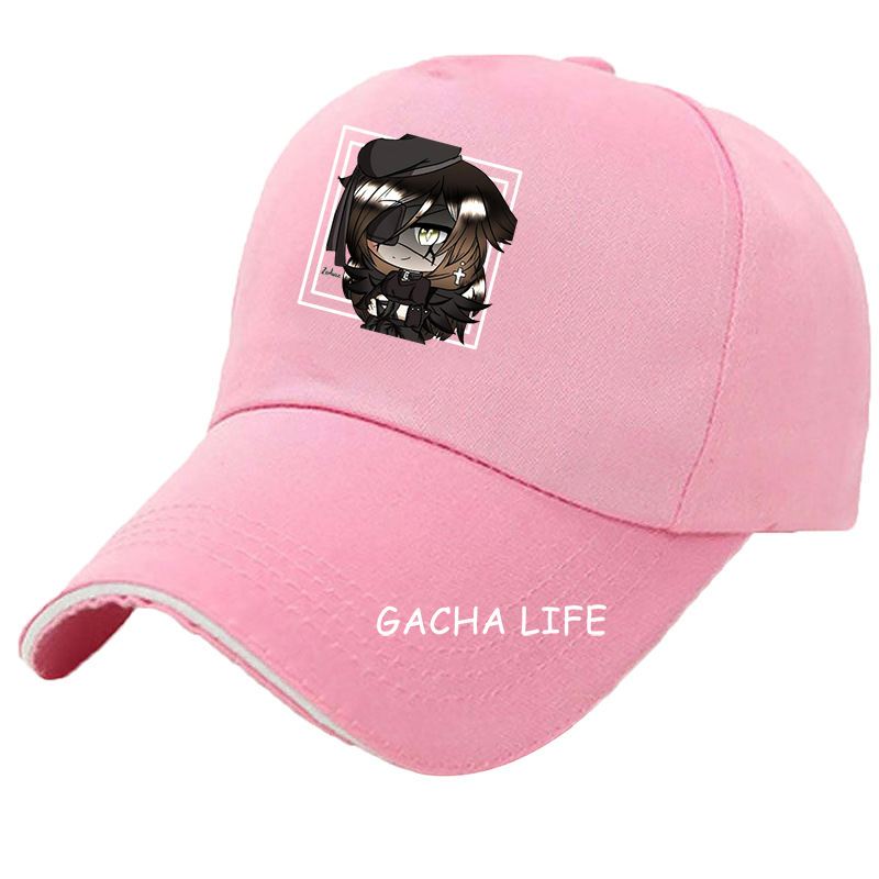 Ensfarvet Hat Gacha Life Baseballkasket