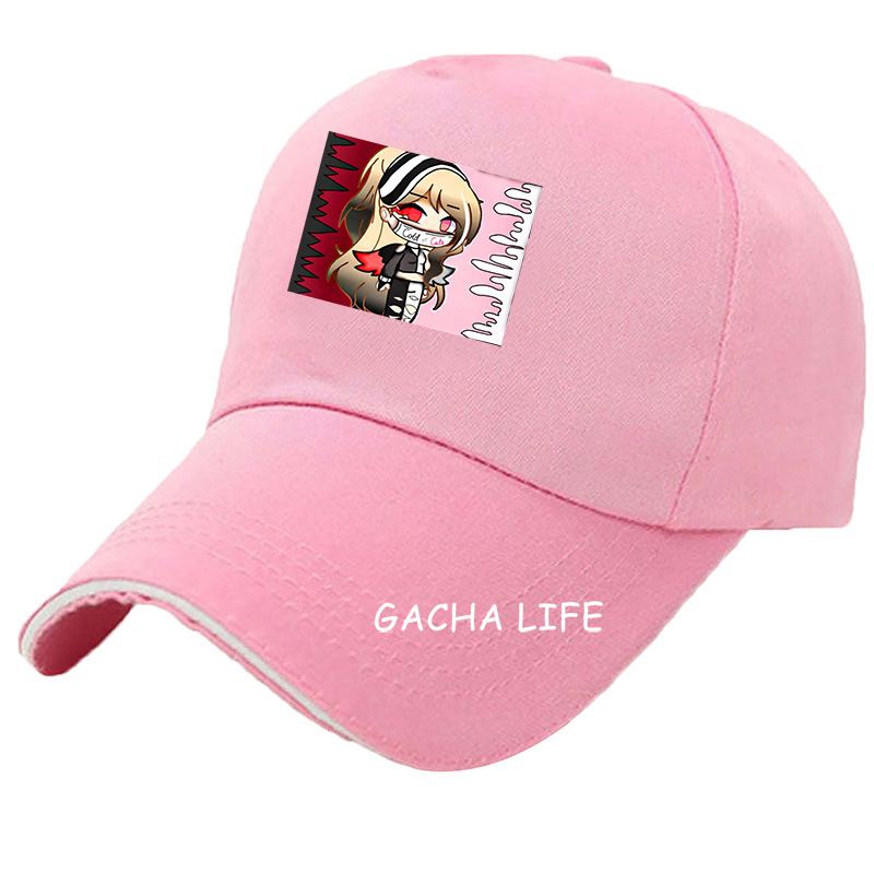 Ensfarvet Hat Gacha Life Baseballkasket