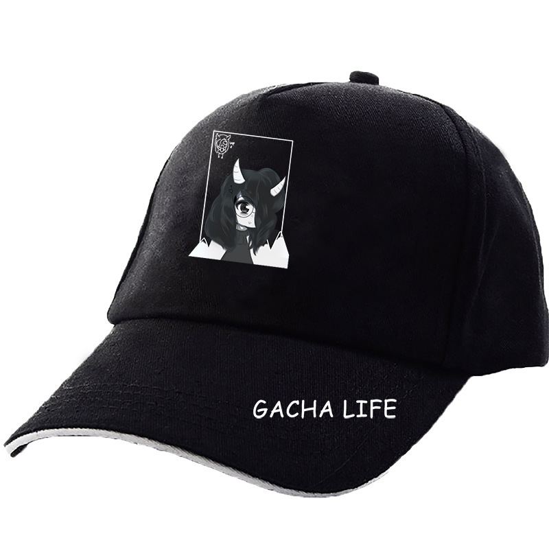 Ensfarvet Hat Gacha Life Baseballkasket