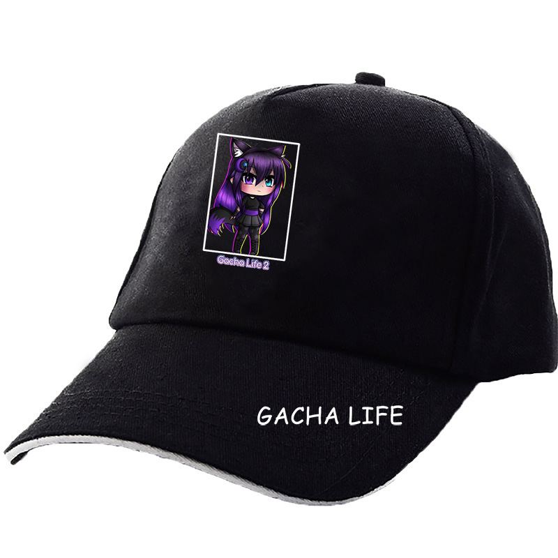 Ensfarvet Hat Gacha Life Baseballkasket