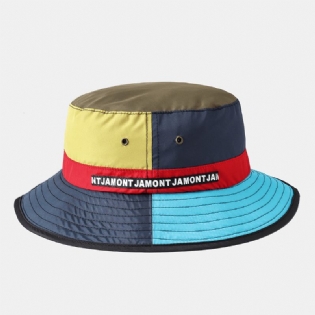 Fiskerhat Med Syninger I Flere Farver Vandtæt Åndbar Cap Bucket Hat