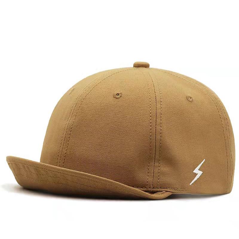 Flip-brim Big Head Broderi Trend Vild Mode Casual