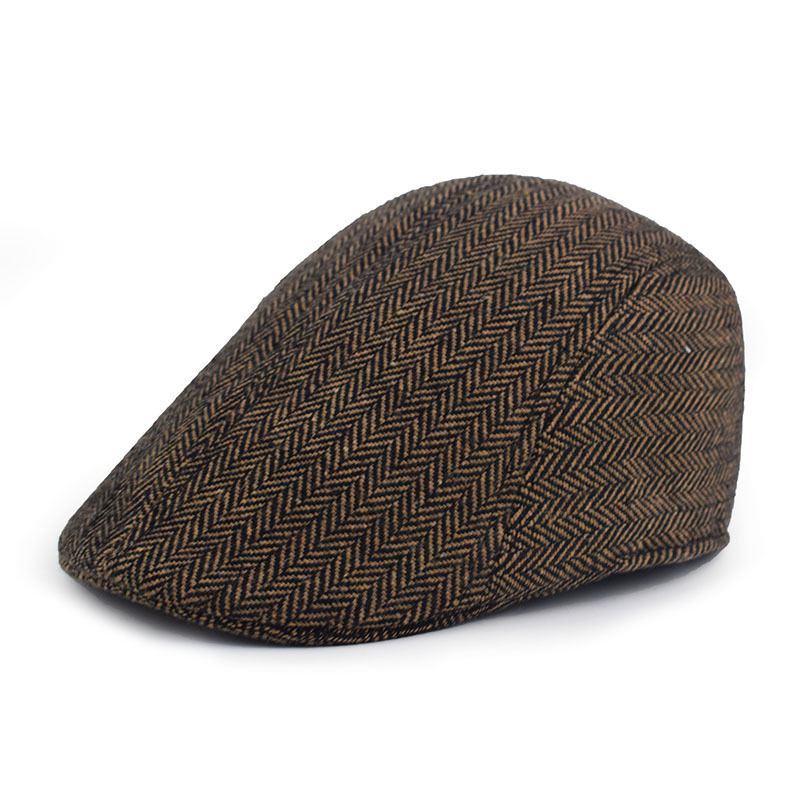 Fremad Hat Clip Farve Forår Og Efterår Baret Retro Kvinde Trend