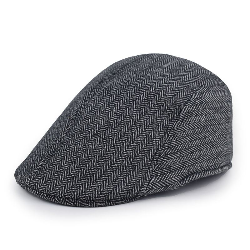 Fremad Hat Clip Farve Forår Og Efterår Baret Retro Kvinde Trend