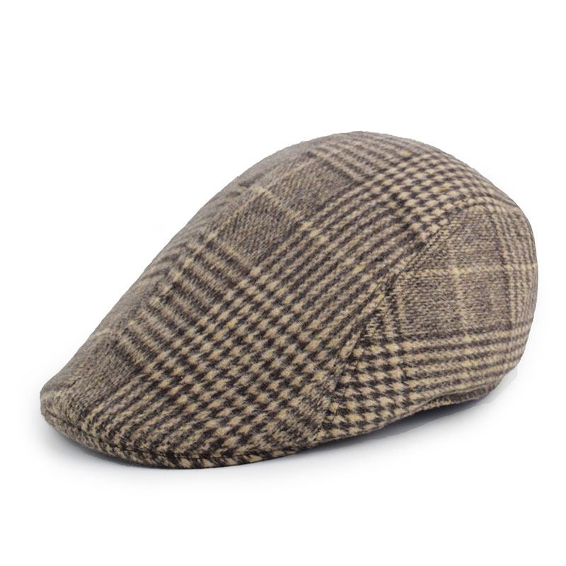 Fremad Hat Clip Farve Forår Og Efterår Baret Retro Kvinde Trend