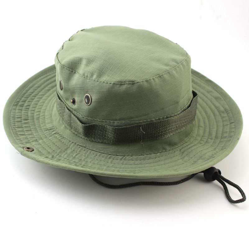 Fritid Jungle Rund Hat Bjergbestigning Fiskeri Camouflage Penny Hat