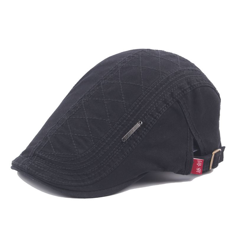 Hat Mænds Bomuld Peaked Cap Britisk Retro Baret Outdoor Solhat