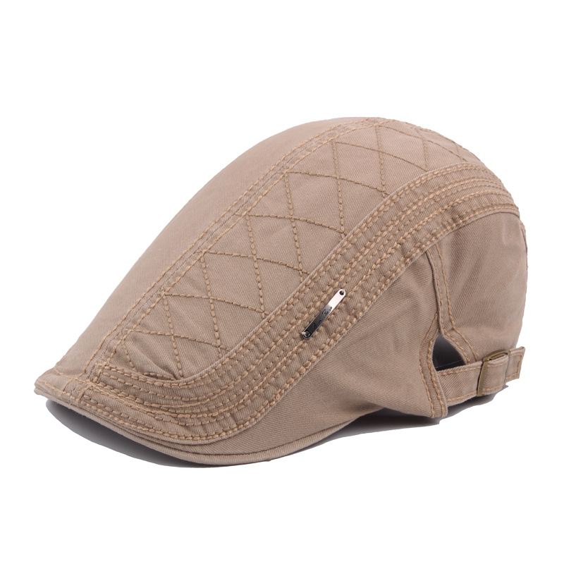 Hat Mænds Bomuld Peaked Cap Britisk Retro Baret Outdoor Solhat