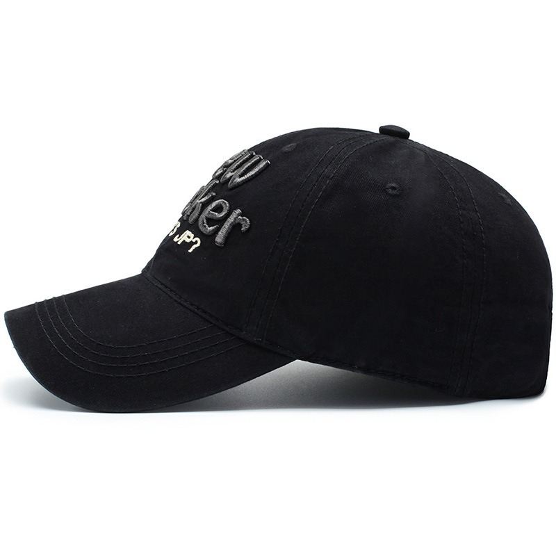 Herre Dame Summer Wild Casual Baseball Cap I Bomuld