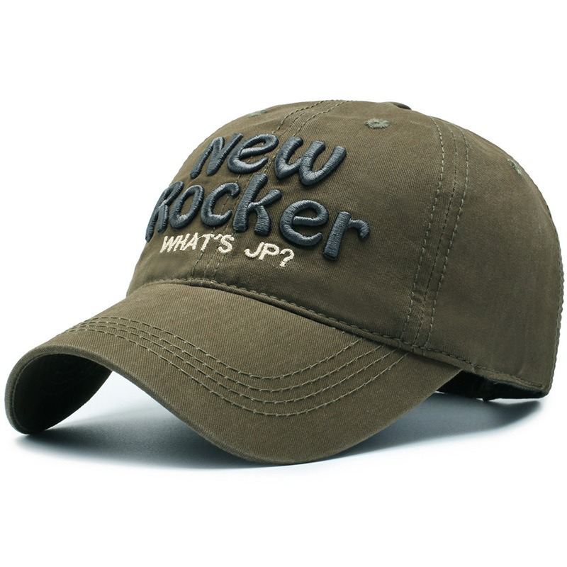 Herre Dame Summer Wild Casual Baseball Cap I Bomuld