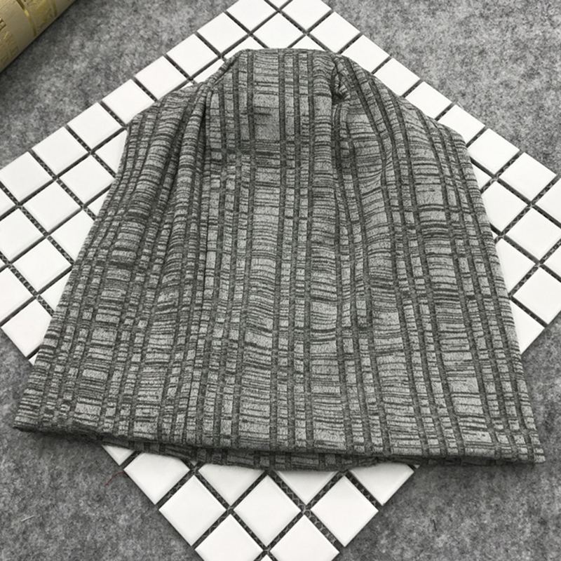 Herre Dame Vinter Slouchy Beanie Caps Brimless Bonnet