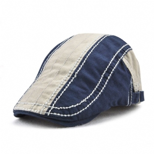 Herre Striber Bomuld Outdoor Sport Justerbare Baret Caps