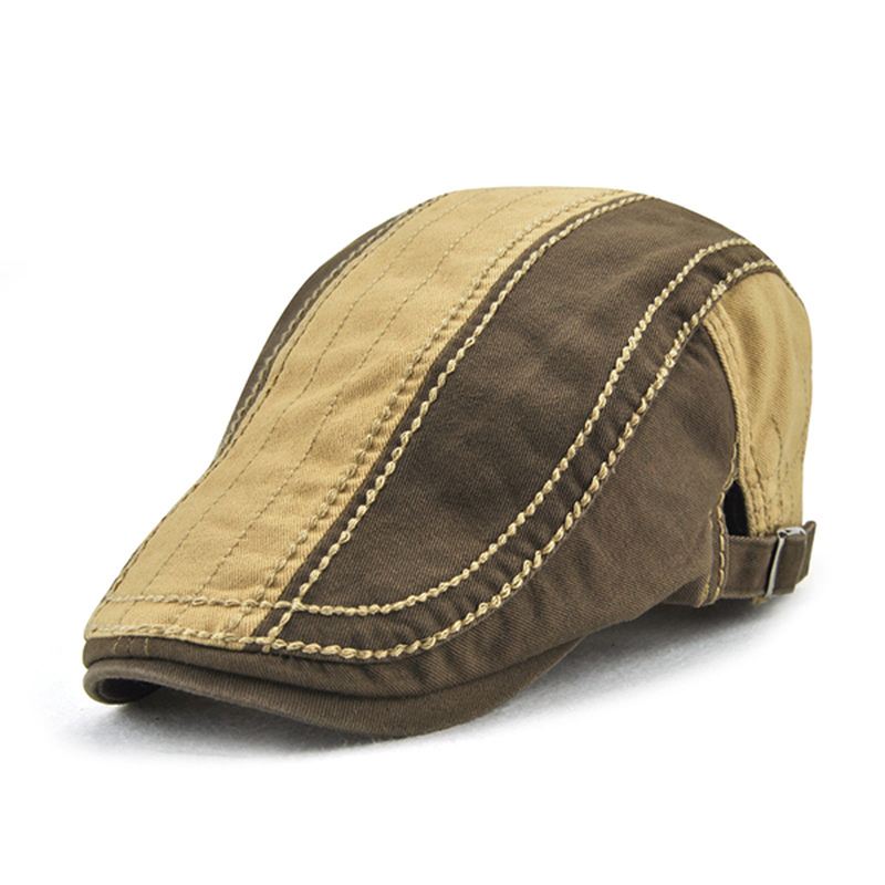 Herre Striber Bomuld Outdoor Sport Justerbare Baret Caps