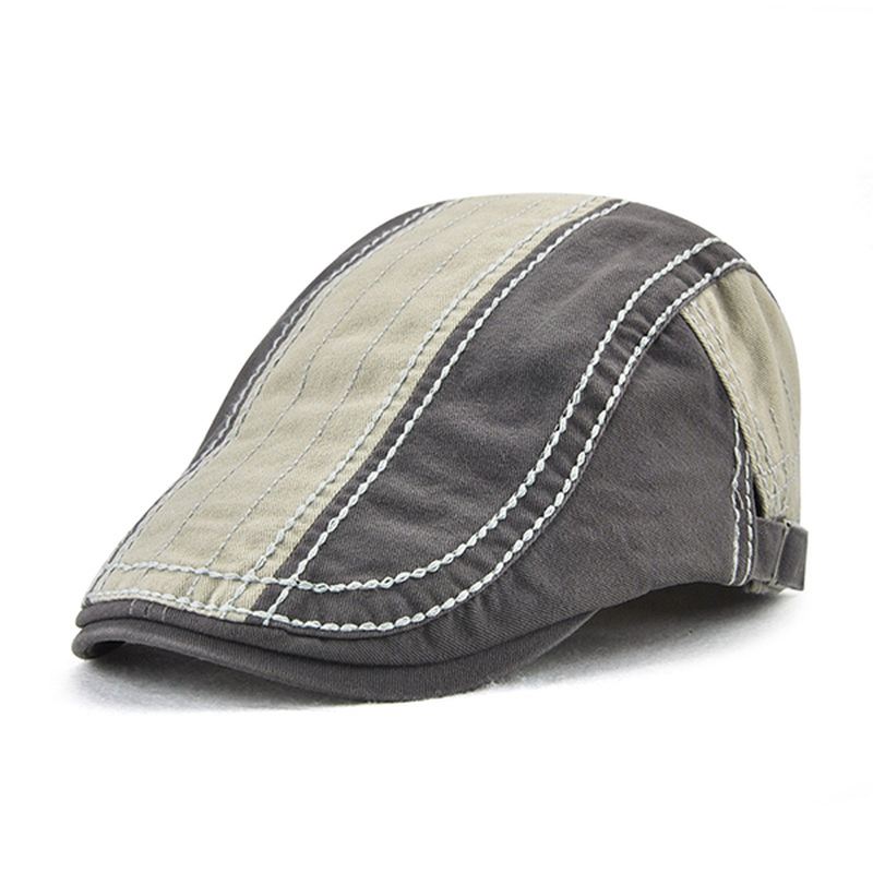 Herre Striber Bomuld Outdoor Sport Justerbare Baret Caps