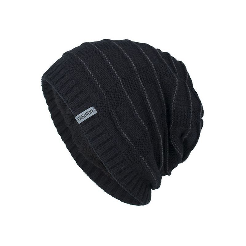 Herre Strikket Skullies Beanie Cap