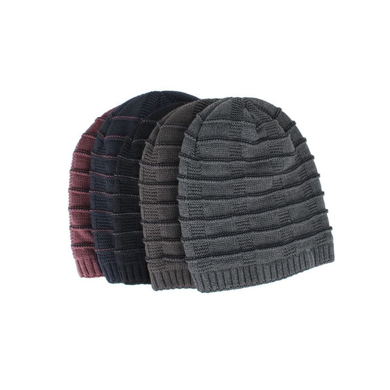 Herre Strikket Skullies Beanie Cap