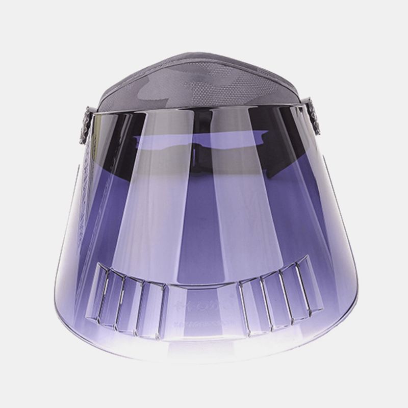 Justerbar Anti-uv Big Rim Cover Face Hat Solhat Tom Top Hat