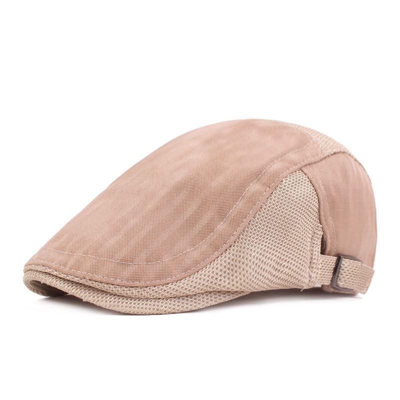 Kasket Til Mænd Ventilation Mesh Hood Youth Stripe Forward Hat Dame Solbeskyttelsesbasker