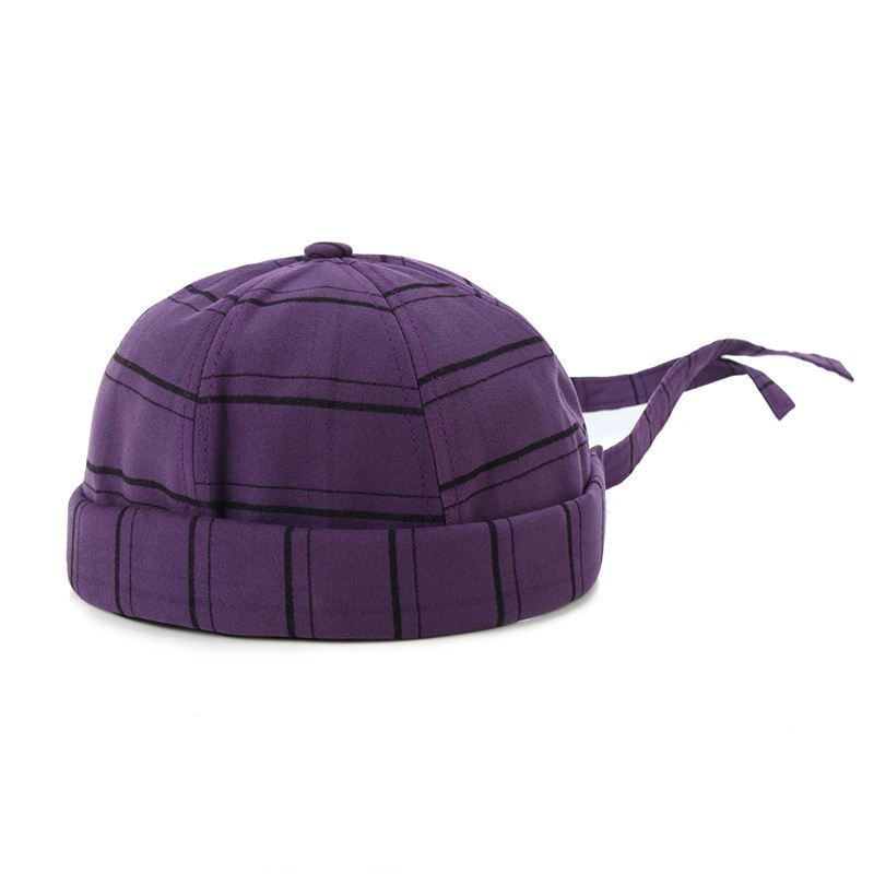 Kvinde Efterår Vinter Lang Med Personlighed Græskar Hat Retro Student Knot Melon Skin Hat Udlejer Hat