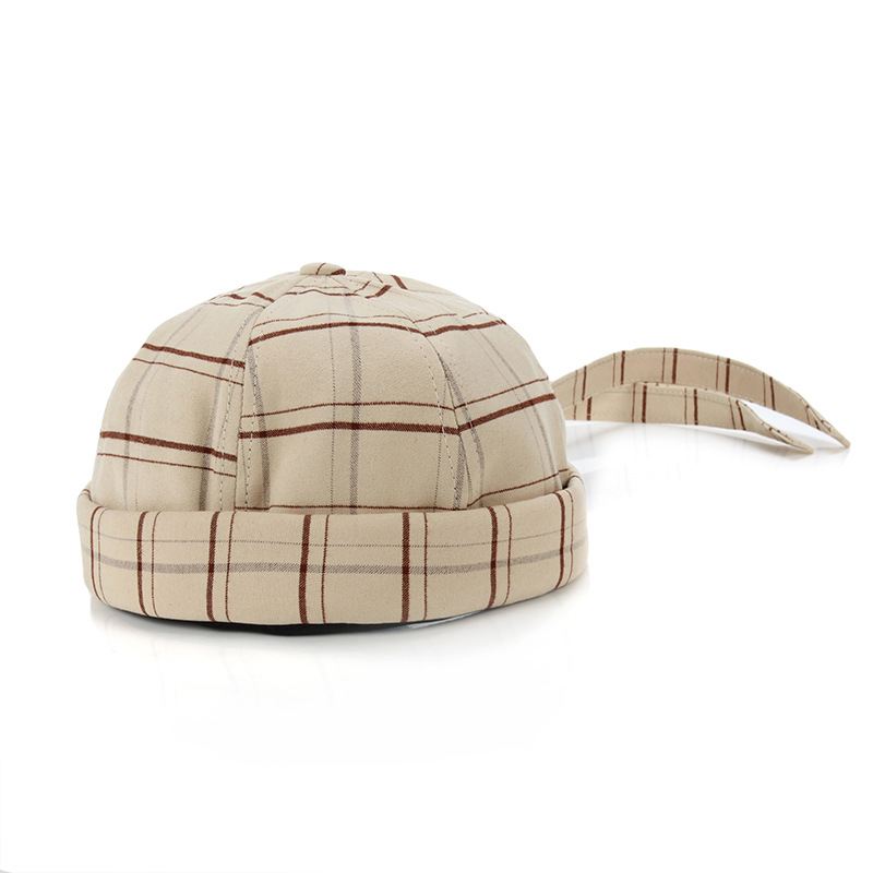 Kvinde Efterår Vinter Lang Med Personlighed Græskar Hat Retro Student Knot Melon Skin Hat Udlejer Hat