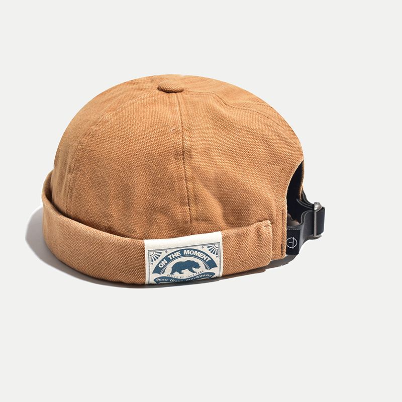 Kvinde Vinter Retro Patch Isbjørn Melon Hat