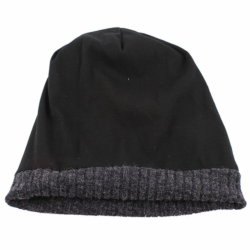 Kvinder Casual Efterår Varm Strikkehue Udendørs Solid Skullies Beanies Cap