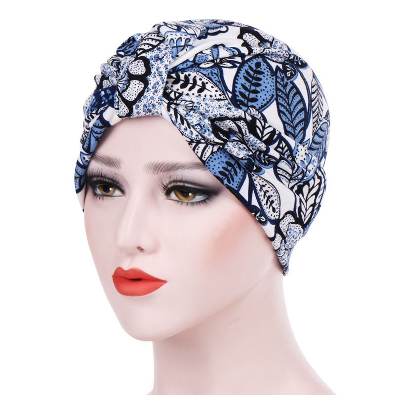 Kvinder Sommer Muslin Bomuld Beanie Hat