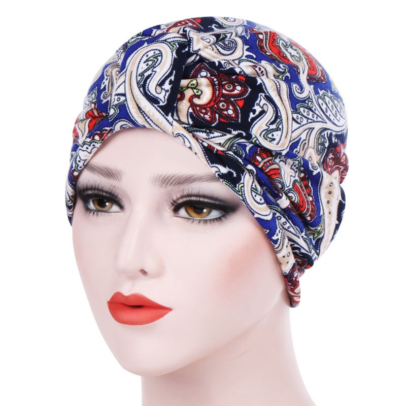 Kvinder Sommer Muslin Bomuld Beanie Hat