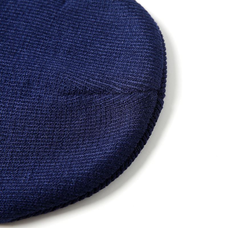 Kvinder Vintage Strik Dobbeltlags Øreværn Beanie Cap